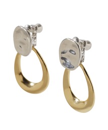 Green Parks（グリーンパークス）の「2WAYニュアンスフープイヤリング（イヤリング）」