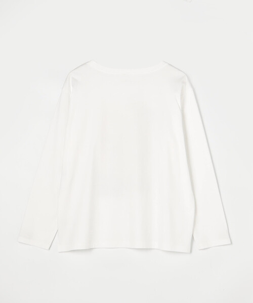 COMME CA(コムサ)の「〔 Sサイズ 〕 スーピマバイオシルスムース プリントTシャツ(Tシャツ/カットソー・レディース・ホワイト・5号)」の18枚目の写真