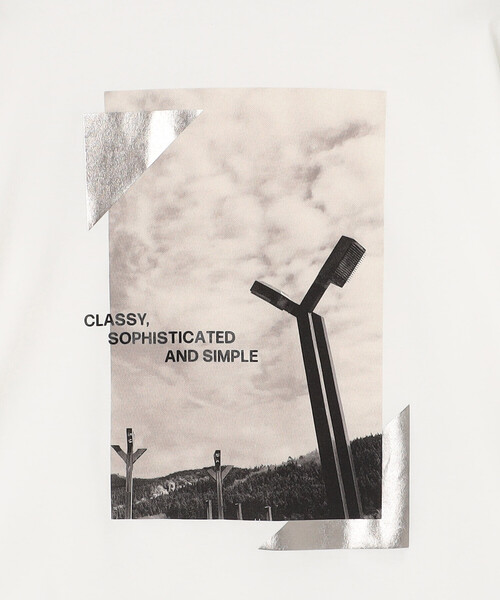 COMME CA(コムサ)の「〔 Sサイズ 〕 スーピマバイオシルスムース プリントTシャツ(Tシャツ/カットソー・レディース・ホワイト・5号)」の22枚目の写真