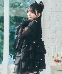 ReAmour（リアムール）の「ハートフリルトート（トートバッグ）」