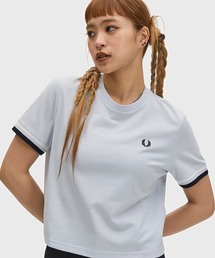 FRED PERRY(�t���b�h�y���[)��Bold Tipped T-Shirt�^�{�[���h�e�B�b�v���C��T�V���c(T�V���c/�J�b�g�\�[)