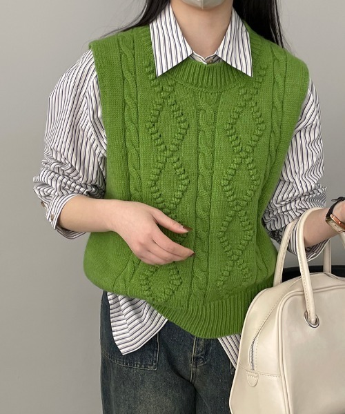 semplice(センプリチェ)の「ストライプ柄 オーバーサイズ シャツ(シャツ/ブラウス・レディース・ブルー/ホワイト・F)」の12枚目の写真