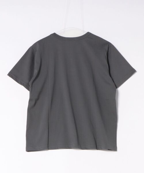 NAVY(ネイビー)の「NAVY ベーシックプリントT2(Tシャツ/カットソー・レディース・ホワイト系1/ホワイト系2/チャコールグレー・M/L)」の6枚目の写真