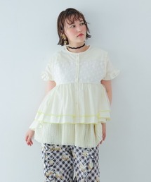 unica（ユニカ）の「alphabetオーガンジーベスト  laides（ベスト）」