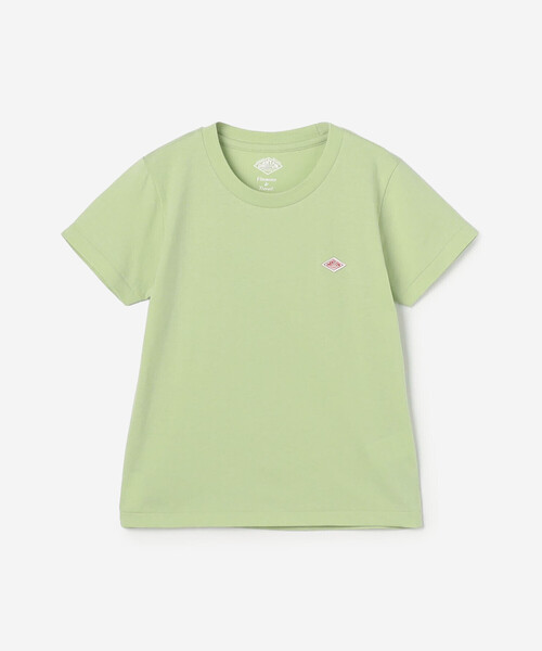 DANTON（ダントン）の「DANTON | キッズ クルーネックTシャツ SOLID（Tシャツ/カットソー・キッズ・ピンク/ホワイト/ライトグリーン/ベージュ系その他・115/105/135/125）」の4枚目の写真