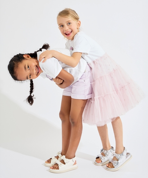 kate spade new york kids(ケイトスペードニューヨーク)の「ボウチュールドッキングワンピース(ワンピース・キッズ・ブラック/オフホワイト・140cm/130cm/120cm/150cm/160cm/100cm/110cm)」の16枚目の写真