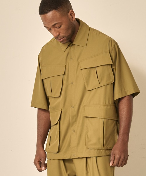 Kelen(ケレン)の「「KELEN MENS / ケレン メンズ」INDY(シャツ/ブラウス・メンズ・ブラウン/ブラック/オリーブ・42/38/40)」の1枚目の写真