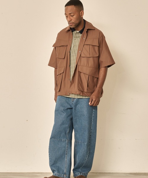 Kelen(ケレン)の「「KELEN MENS / ケレン メンズ」INDY(シャツ/ブラウス・メンズ・ブラウン/ブラック/オリーブ・42/38/40)」の9枚目の写真