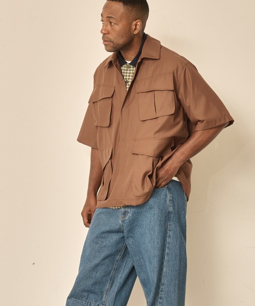 Kelen(ケレン)の「「KELEN MENS / ケレン メンズ」INDY(シャツ/ブラウス・メンズ・ブラウン/ブラック/オリーブ・42/38/40)」の10枚目の写真