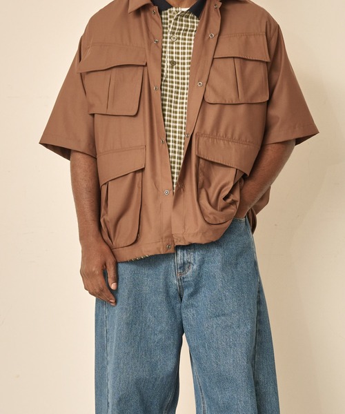 Kelen(ケレン)の「「KELEN MENS / ケレン メンズ」INDY(シャツ/ブラウス・メンズ・ブラウン/ブラック/オリーブ・42/38/40)」の12枚目の写真
