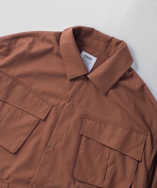 Kelen(ケレン)の「「KELEN MENS / ケレン メンズ」INDY(シャツ/ブラウス・メンズ・ブラウン/ブラック/オリーブ・42/38/40)」の18枚目の写真