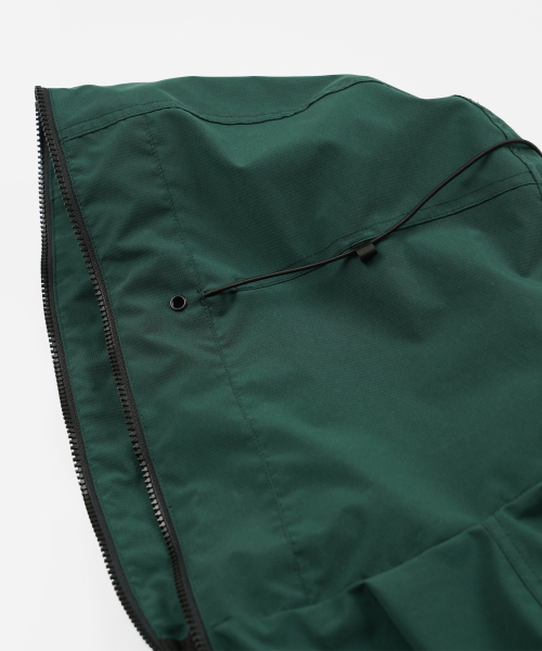 FRIZMWORKS(フリズムワークス)の「MICRO RIPSTOP ANORAK _ DARK GREEN(ナイロンジャケット・メンズ・その他・SMALL/MEDIUM/LARGE/X-LARGE)」の8枚目の写真