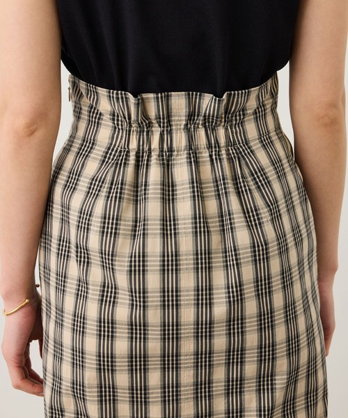 ROPE'（ロペ）の「[美人スカート]【DEVEAUX(デヴォー)】別注ハイストレッチチェックポケット付きタイトスカート/イージーケア/26SS（スカート・レディース・ベージュ・36/38）」の11枚目の写真