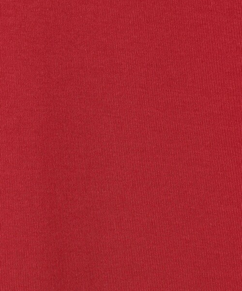 MACPHEE(マカフィー)の「シルキーリブ ボートネックプルオーバー(Tシャツ/カットソー・レディース・ブラック/ホワイト/レッド・S)」の9枚目の写真