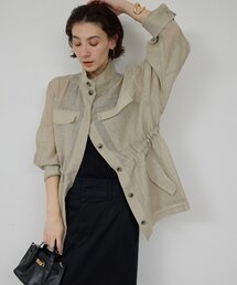 GALLARDAGALANTE | 【SACHIKOコラボ】シアーメッシュミリタリージャケット(ベスト)