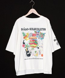 ScoLar（スカラー）の「161676：orion×ScoLar Happy Paradise Tシャツ（Tシャツ/カットソー）」