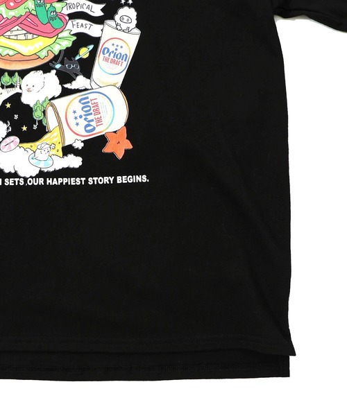 ScoLar(スカラー)の「161676:orion×ScoLar Happy Paradise Tシャツ(Tシャツ/カットソー・レディース・パープル/オフホワイト/ブラック・L/M)」の18枚目の写真