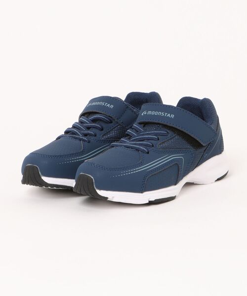 MoonStar(ムーンスター)の「《moonstar》AG J004(スニーカー・キッズ・グリーン/ホワイト/ミント/ネイビー/ブラック/ブルー・19.0cm/20.0cm/21.0cm/21.5cm/22.0cm/22.5cm/23.0cm/24.5cm/23.5cm/24.0cm)」の5枚目の写真