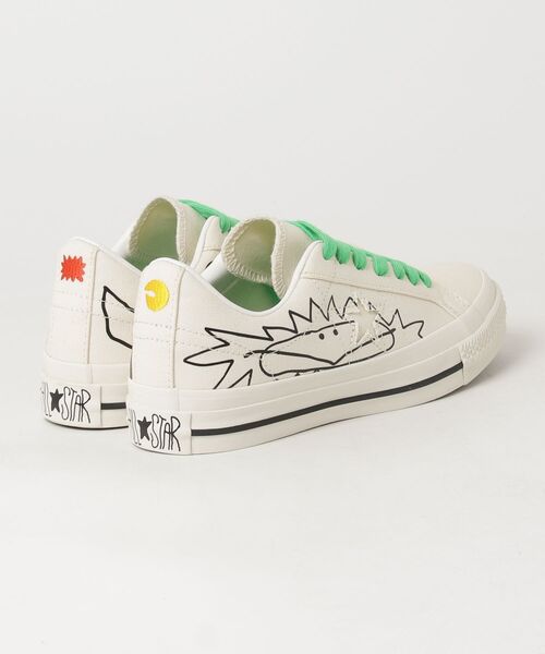 CONVERSE（コンバース）の「converse コンバース ONE STAR CANVAS DAISUKE KONDO ワンスター キャンバス ＤＡＩＳＵＫＥ ＫＯＮＤＯ 33702550（スニーカー・レディース・ホワイト・23.5cm/24.0cm/24.5cm/23.0cm）」の2枚目の写真