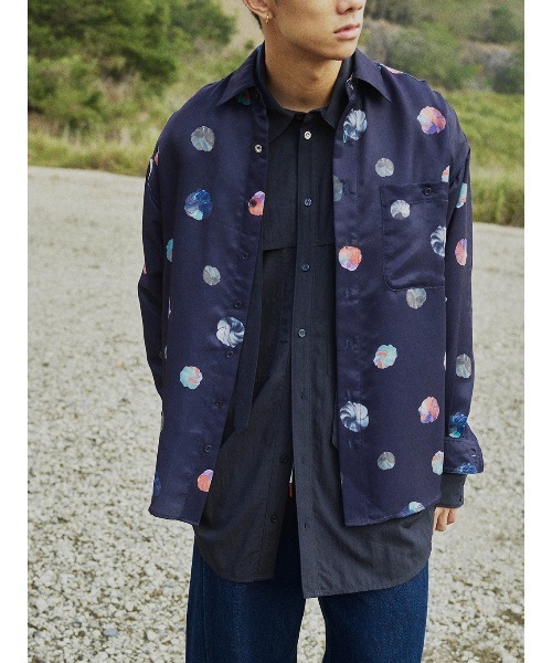 ELCHELE(エルチェレ)の「PAGE2026 #4 SHIRT(シャツ/ブラウス・レディース・ネイビー/ホワイト・FREE)」の12枚目の写真