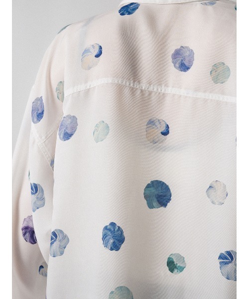 ELCHELE(エルチェレ)の「PAGE2026 #4 SHIRT(シャツ/ブラウス・レディース・ネイビー/ホワイト・FREE)」の7枚目の写真