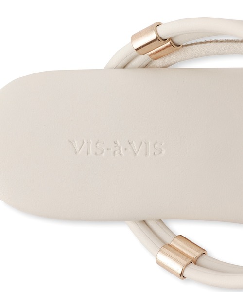 Juze（ジュゼ）の「ラインストーンサンダル/2WAY（サンダル・レディース・ブラック/キナリ・L/M）」の20枚目の写真