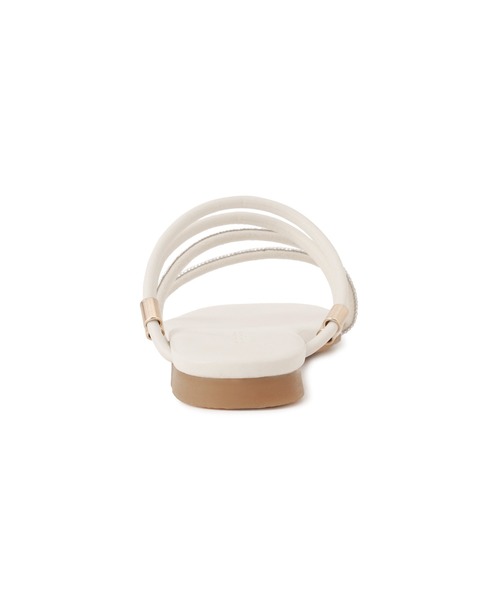 Juze（ジュゼ）の「ラインストーンサンダル/2WAY（サンダル・レディース・ブラック/キナリ・L/M）」の22枚目の写真