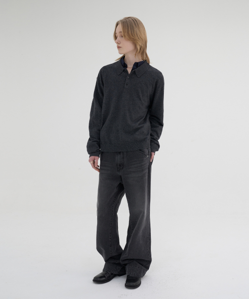 NOUN(ノウン)の「engineered motion denim pants (black)(デニムパンツ・メンズ・その他・1/2/0)」の4枚目の写真