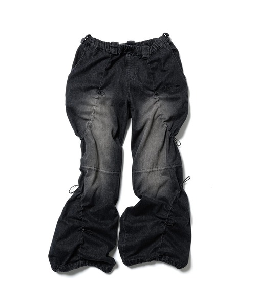 CPG(シーピージー)の「【CPG】CPG CURVE CORD DENIM PANTS(デニムパンツ・メンズ・ブルー/ブラック・M/L)」の4枚目の写真