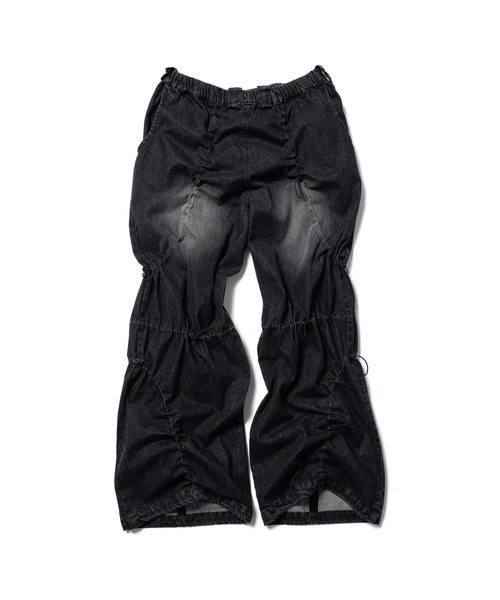 CPG(シーピージー)の「【CPG】CPG CURVE CORD DENIM PANTS(デニムパンツ・メンズ・ブルー/ブラック・M/L)」の5枚目の写真