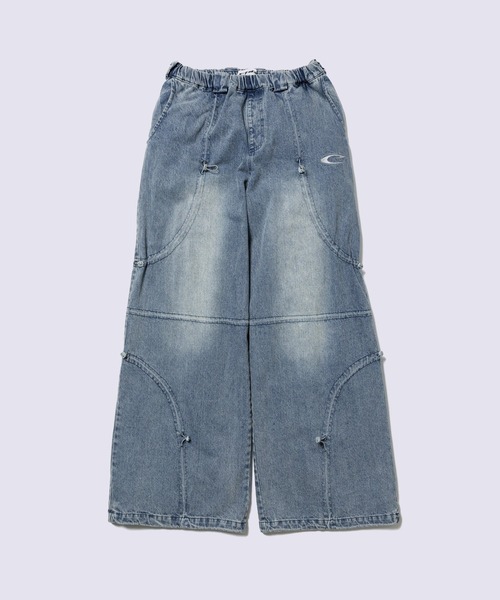 CPG(シーピージー)の「【CPG】CPG CURVE CORD DENIM PANTS(デニムパンツ・メンズ・ブルー/ブラック・M/L)」の6枚目の写真