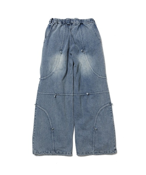 CPG(シーピージー)の「【CPG】CPG CURVE CORD DENIM PANTS(デニムパンツ・メンズ・ブルー/ブラック・M/L)」の7枚目の写真