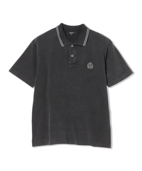 BEAMS HEART(ビームスハート)の「フェード エンブレム ポロシャツ(ポロシャツ・メンズ・ブラック/ブラウン・SMALL/MEDIUM/LARGE)」の9枚目の写真