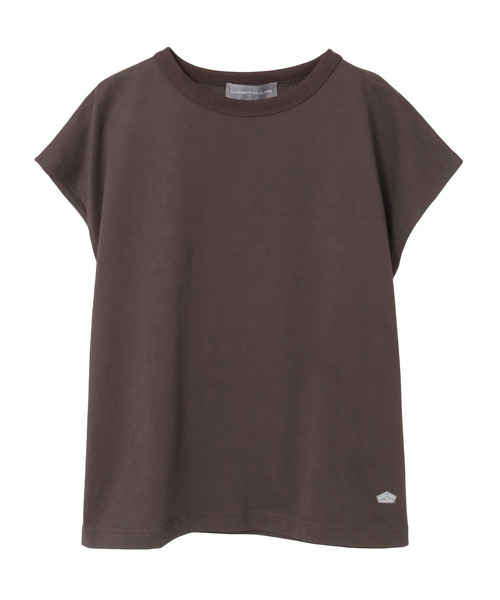 LOGEMENT DE CLAIRE(ロジュモンドクレール)の「フレンチスリーブTシャツ(Tシャツ/カットソー・レディース・ブルー系その他/オフホワイト/ライトピンク/ダークブラウン・FREE)」の20枚目の写真