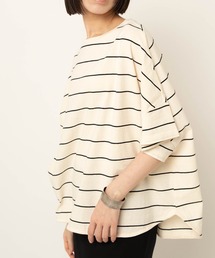 RNA-N（アールエヌエーエヌ）の「M2654 ボーダールーズＴ（Tシャツ/カットソー）」