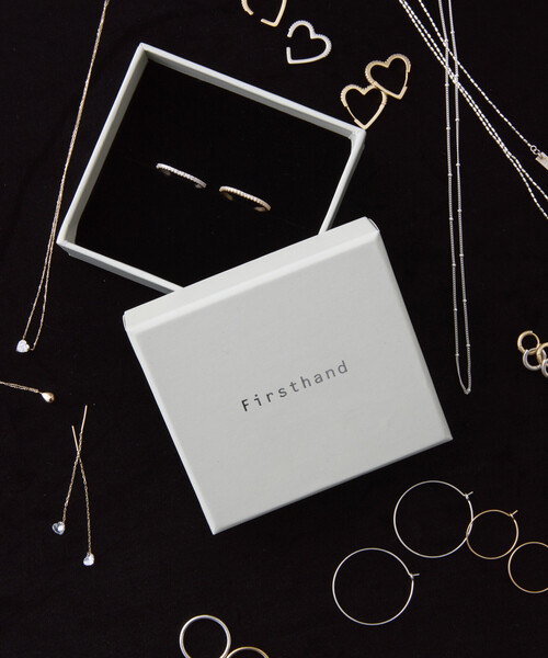 Firsthand(ファーストハンド)の「Firsthand/ファーストハンド K10 マリーナ チェーン リング(リング・レディース・ゴールド・ONE SIZE)」の2枚目の写真