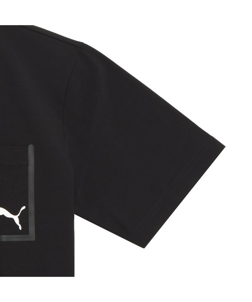 PUMA(プーマ)の「PUMA プーマ メンズ ESS エレベーテッド ウーブン ライク 半袖 Tシャツ(Tシャツ/カットソー・メンズ・ブラック/オレンジ系その他/グリーン系その他・XX-LARGE/X-LARGE/LARGE/MEDIUM/SMALL)」の11枚目の写真