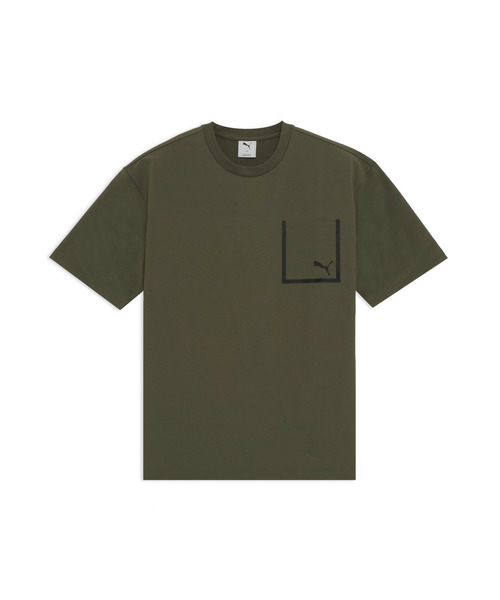 PUMA(プーマ)の「PUMA プーマ メンズ ESS エレベーテッド ウーブン ライク 半袖 Tシャツ(Tシャツ/カットソー・メンズ・ブラック/オレンジ系その他/グリーン系その他・XX-LARGE/X-LARGE/LARGE/MEDIUM/SMALL)」の16枚目の写真