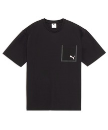 PUMA（プーマ）の「PUMA プーマ メンズ ESS エレベーテッド ウーブン ライク 半袖 Tシャツ（Tシャツ/カットソー）」