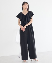 earth music&ecology | ラッフルサロペット(サロペット/オーバーオール)