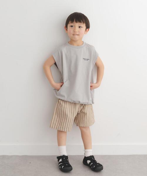 セール】『150サイズあり』ストライプショートパンツ(KIDS)（その他