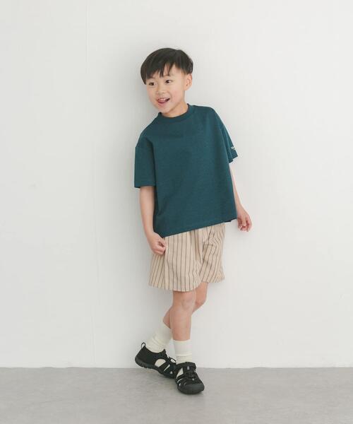 URBAN RESEARCH DOORS(アーバンリサーチドアーズ)の「『150サイズあり』ストライプショートパンツ(KIDS)(その他パンツ・キッズ・グリーン系その他/ベージュ・105/150/120/135)」の16枚目の写真