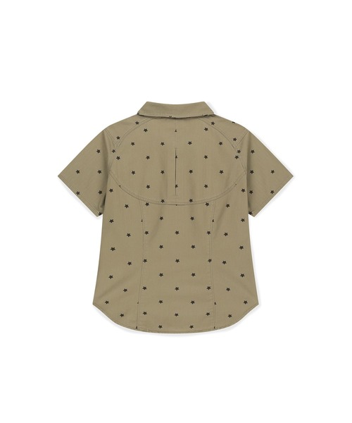 SUNLOVE（サンラブ）の「W Wave Herringbon Shirt（シャツ/ブラウス・レディース・ネイビー/カーキ/ブラウン/ローズ・S/M）」の10枚目の写真