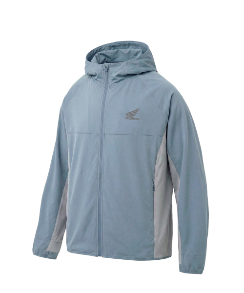 Speed Run Light Weight Hoodie Zip-Up Vintage Blue