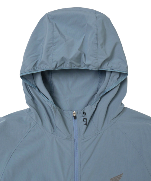 PHYPS MOTORCYCLE(フィップスモーターサイクル)の「Speed Run Light Weight Hoodie Zip-Up Vintage Blue(パーカー・レディース・その他・X-LARGE/SMALL/MEDIUM/LARGE)」の4枚目の写真