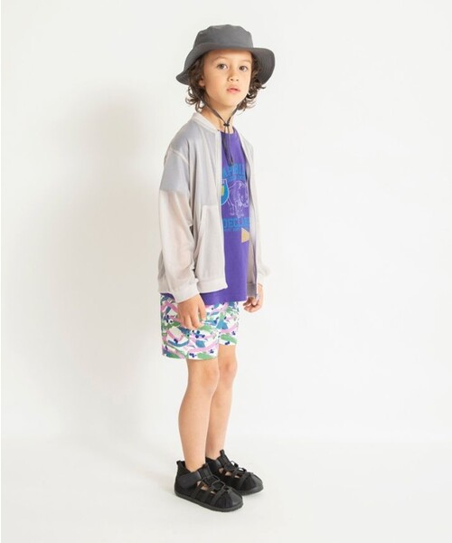 BRANSHES(ブランシェス)の「【虫よけ】メッシュジャケット(その他アウター・キッズ・サックスブルー/ライトグレー・120/90/110/100/130/150/140)」の18枚目の写真