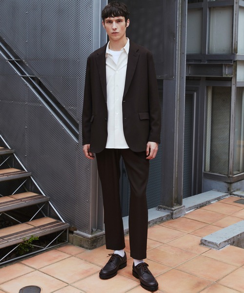 UNITED TOKYO（ユナイテッドトウキョウ）の「【残りわずか】5HOLE LEATHER DERBY SHOES　｜本革/牛革/リアルレザー/Vibramソール/軽量/滑り止め/クッション性/ビジネス/オフィスカジュアル/通勤/（モカシン/デッキシューズ・メンズ・ブラック/ダークブラウン・1/2/3）」の15枚目の写真