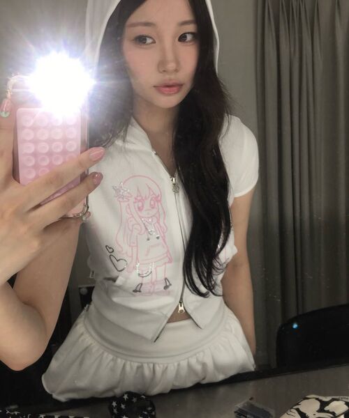 YOUHEE（ユヒ）の「CANCAN JERSEY SKIRT_IVORY（スカート・レディース・その他・SMALL/MEDIUM）」の6枚目の写真