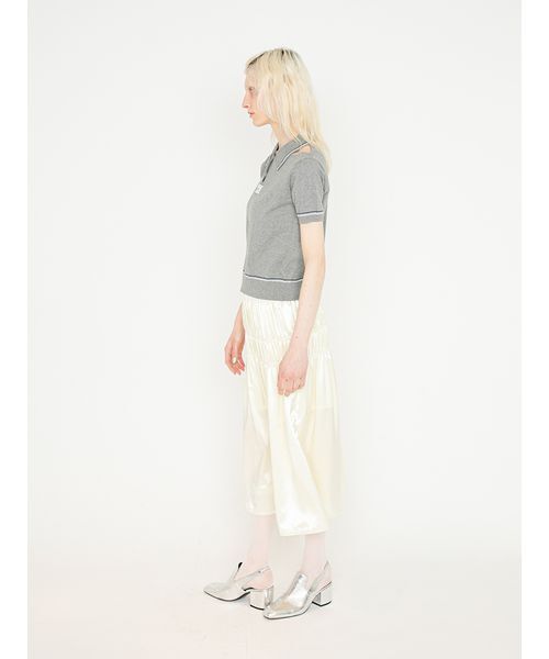 SORIN(ソリン )の「Double Waist Shirring Skirt/ダブルウエスト シャーリングスカート(スカート・レディース・イエロー/ライトグレー/ダークグレー・38/36)」の21枚目の写真
