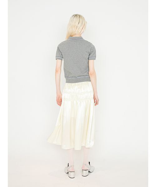 SORIN(ソリン )の「Double Waist Shirring Skirt/ダブルウエスト シャーリングスカート(スカート・レディース・イエロー/ライトグレー/ダークグレー・38/36)」の22枚目の写真